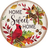 Custom Decor Accent Magnet - Home Sweet Cardinals