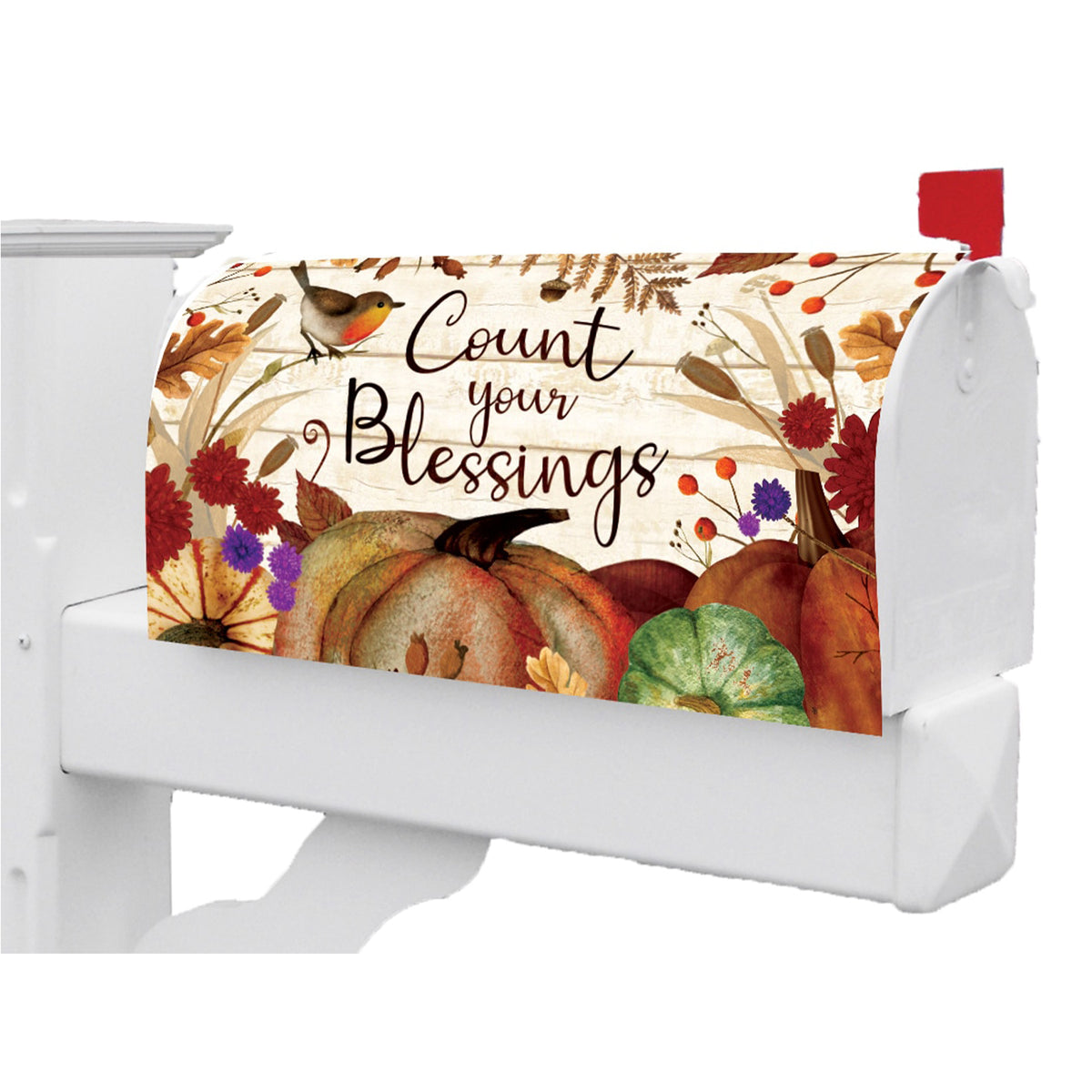 Custom Decor Mailbox Makeover - Count Your Blessings