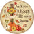 Custom Decor Accent Magnet - Fall for Jesus