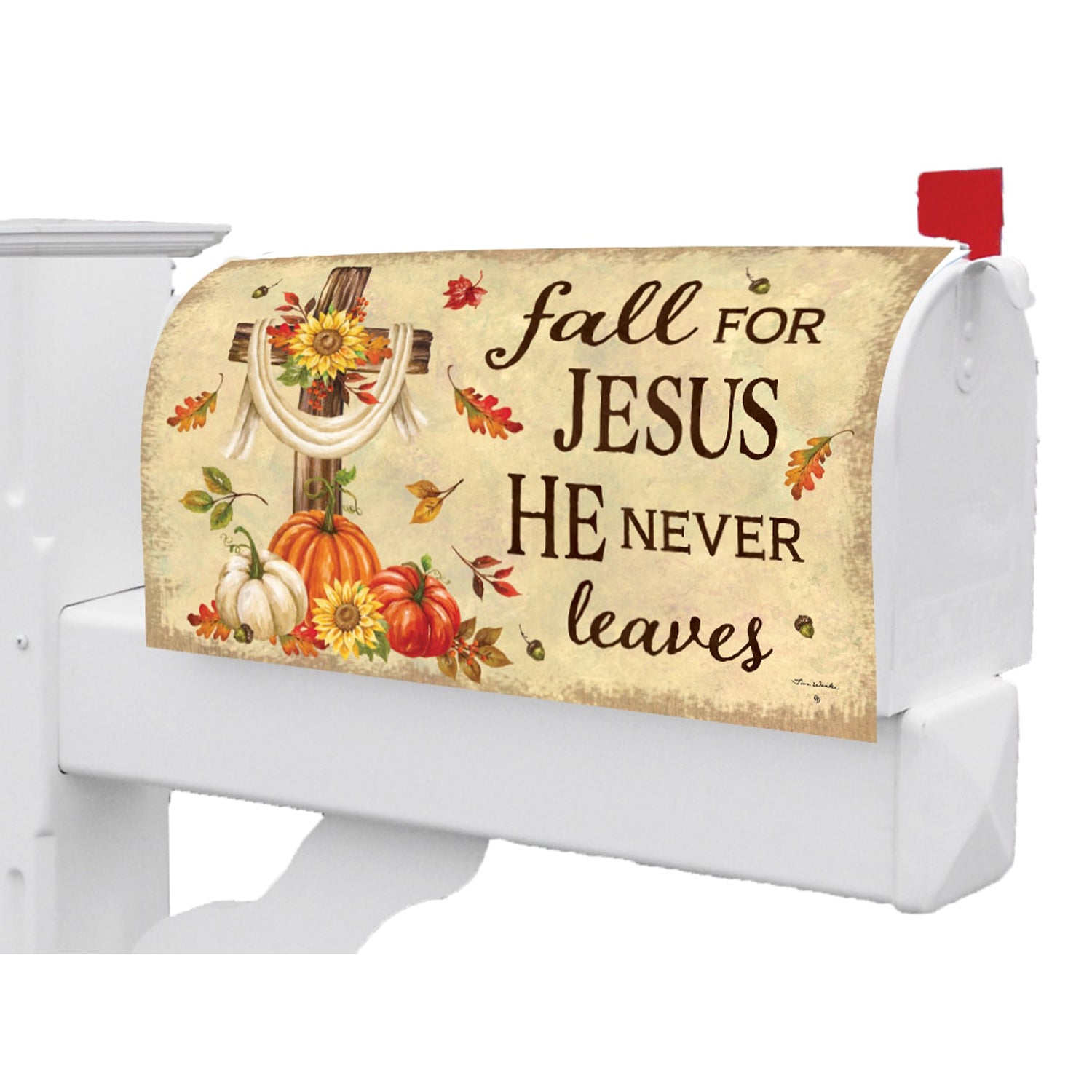 Custom Decor Mailbox Makeover - Fall for Jesus
