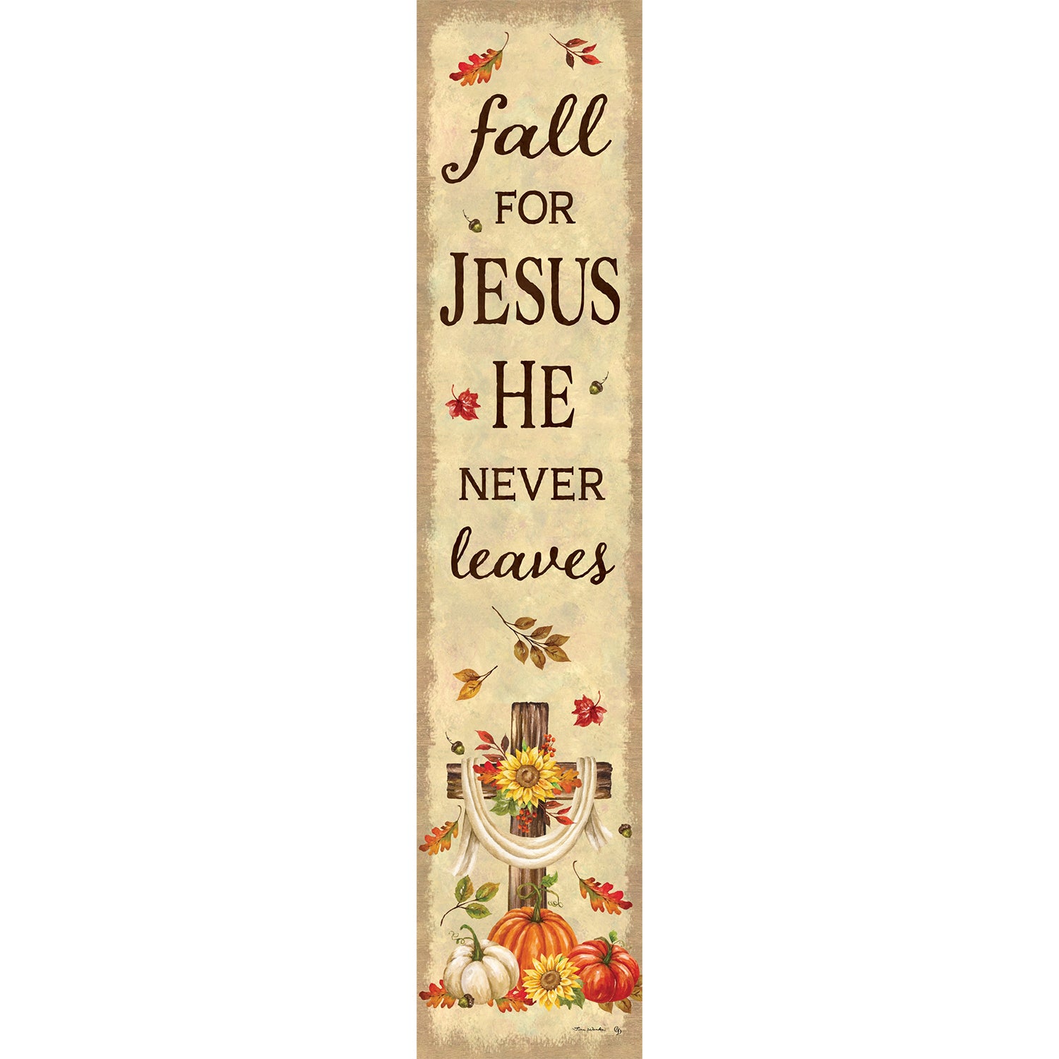 Custom Decor Yard Expression - Fall for Jesus