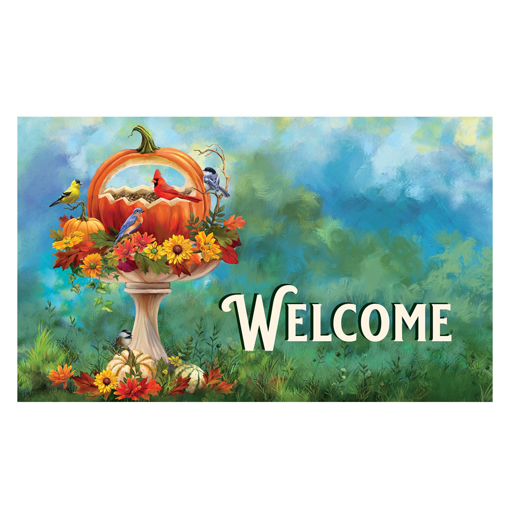 Custom Decor Mat - Pumpkin Feeder
