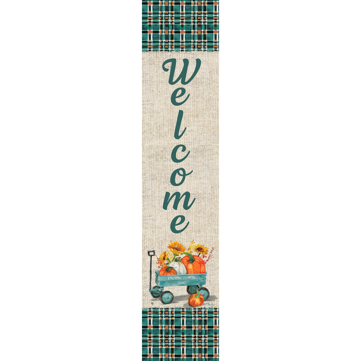 Custom Decor Yard Expression - Pumpkin Wagon