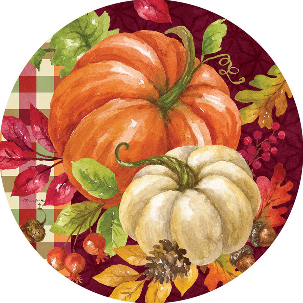 Custom Decor Accent Magnet - Gather Pumpkin