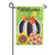 Custom Decor Garden Flag - Striped Pumpkin