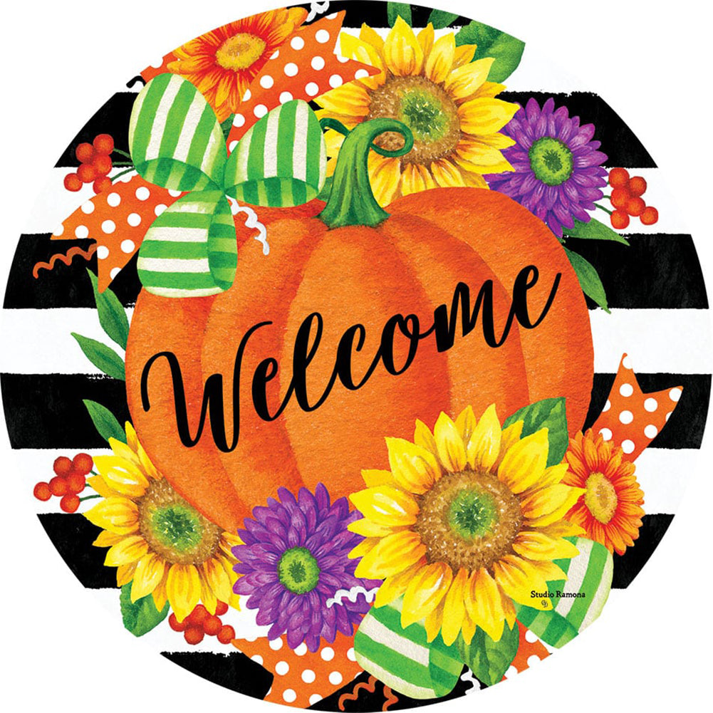 Custom Decor Accent Magnet - Pumpkin Splendor