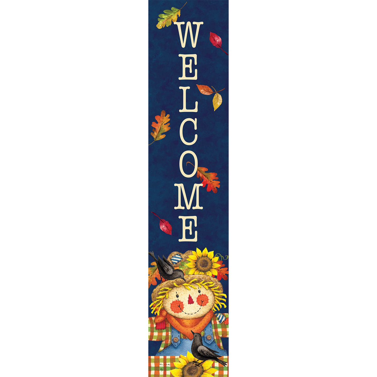 Custom Decor Yard Expression - Scarecrow Plaid