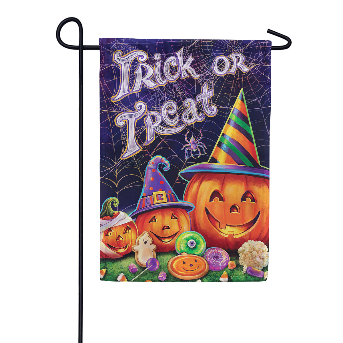 Custom Decor Garden Flag - Happy Pumpkins