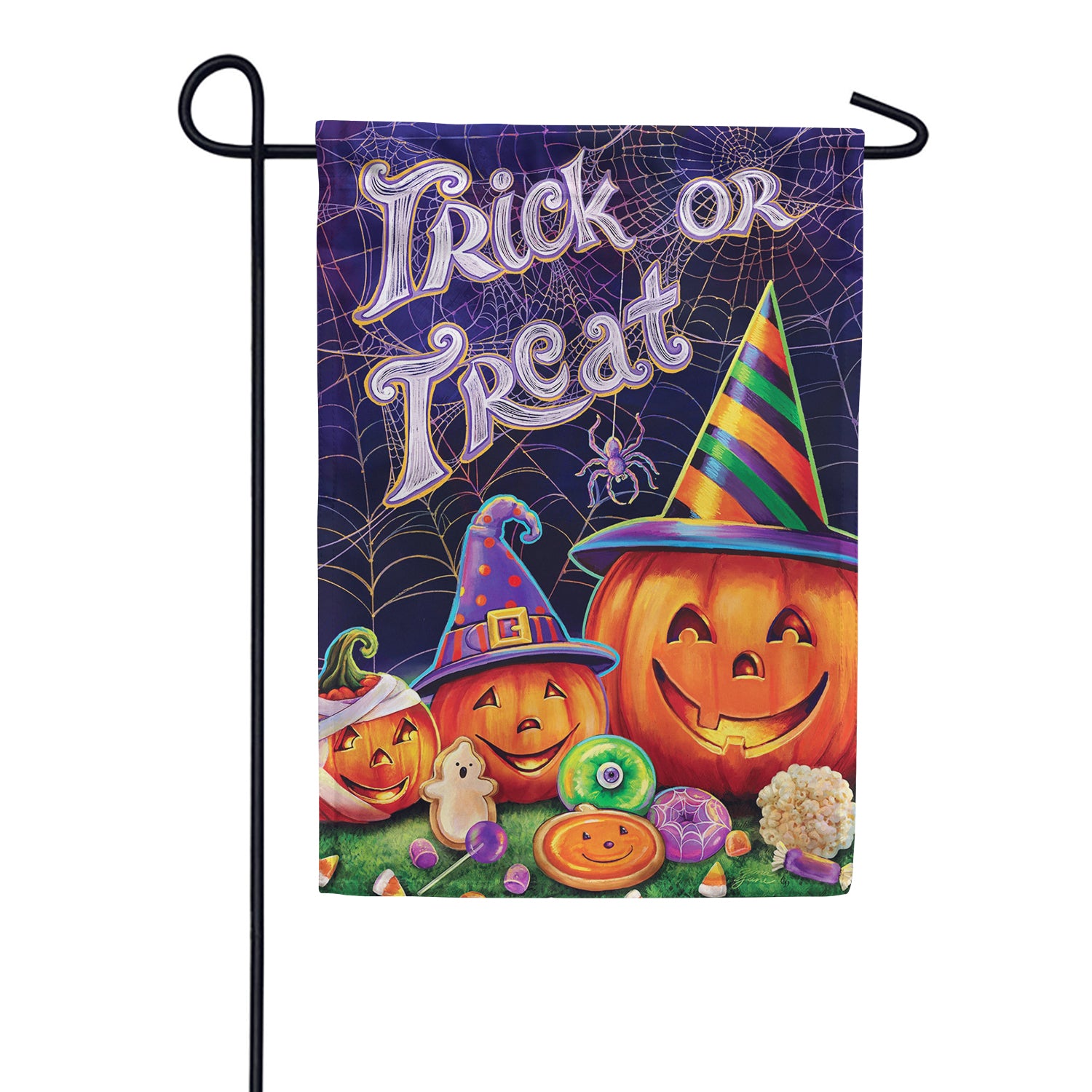 Custom Decor Garden Flag - Happy Pumpkins