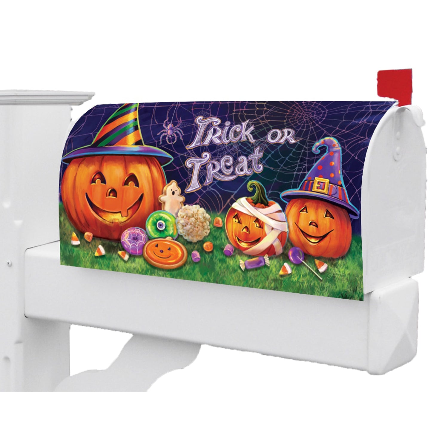 Custom Decor Mailbox Makeover - Happy Pumpkins