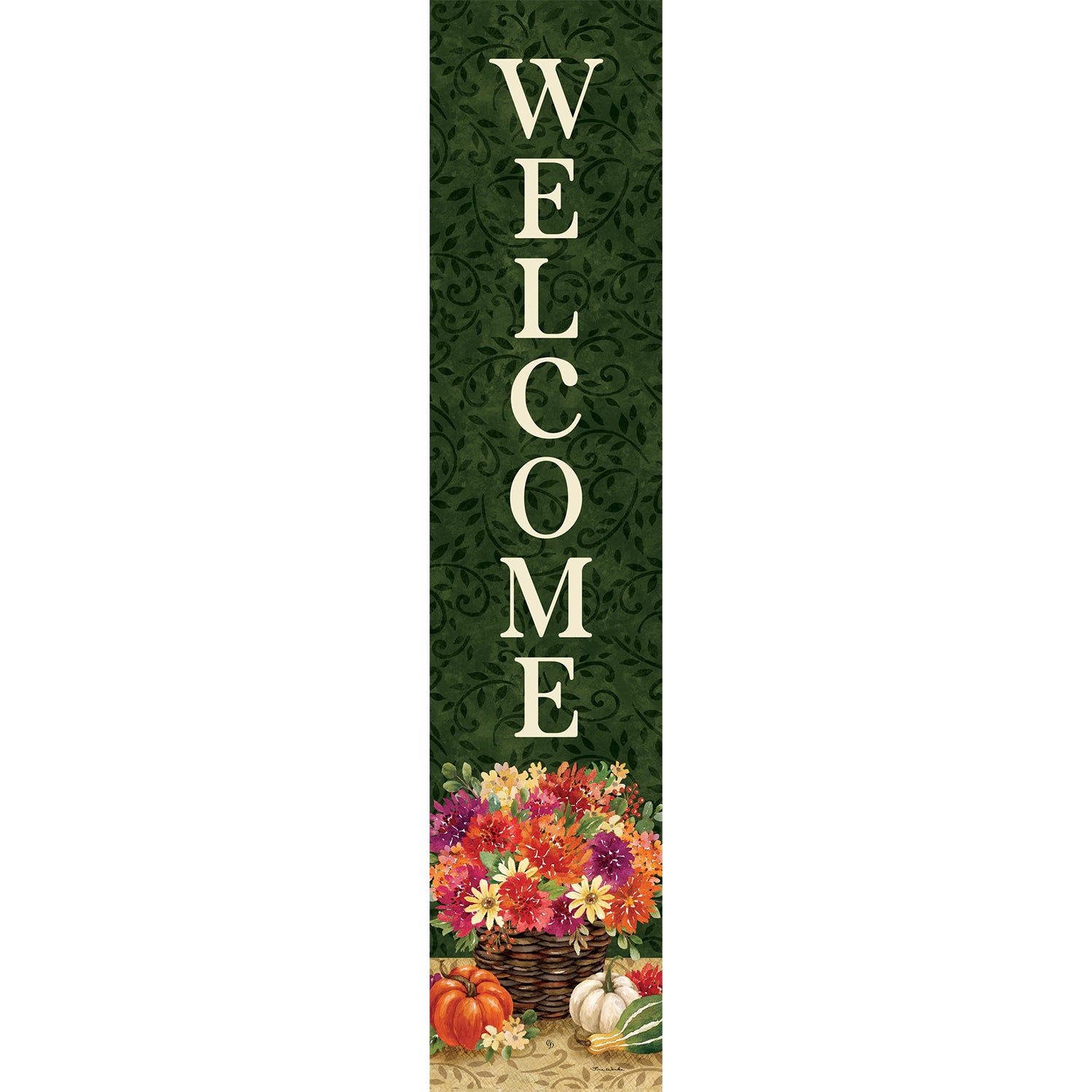 Custom Decor Yard Expression - Mums Basket