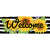 Custom Decor Sunflower Stripes Signature Sign