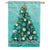 Custom Decor House Flag - Seas and Greetings