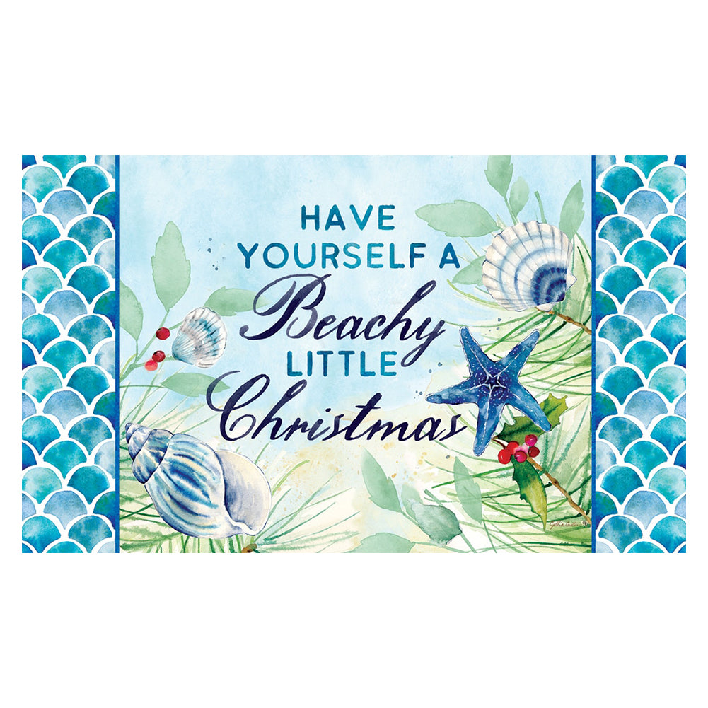 Custom Decor - Beachy Christmas - Mat