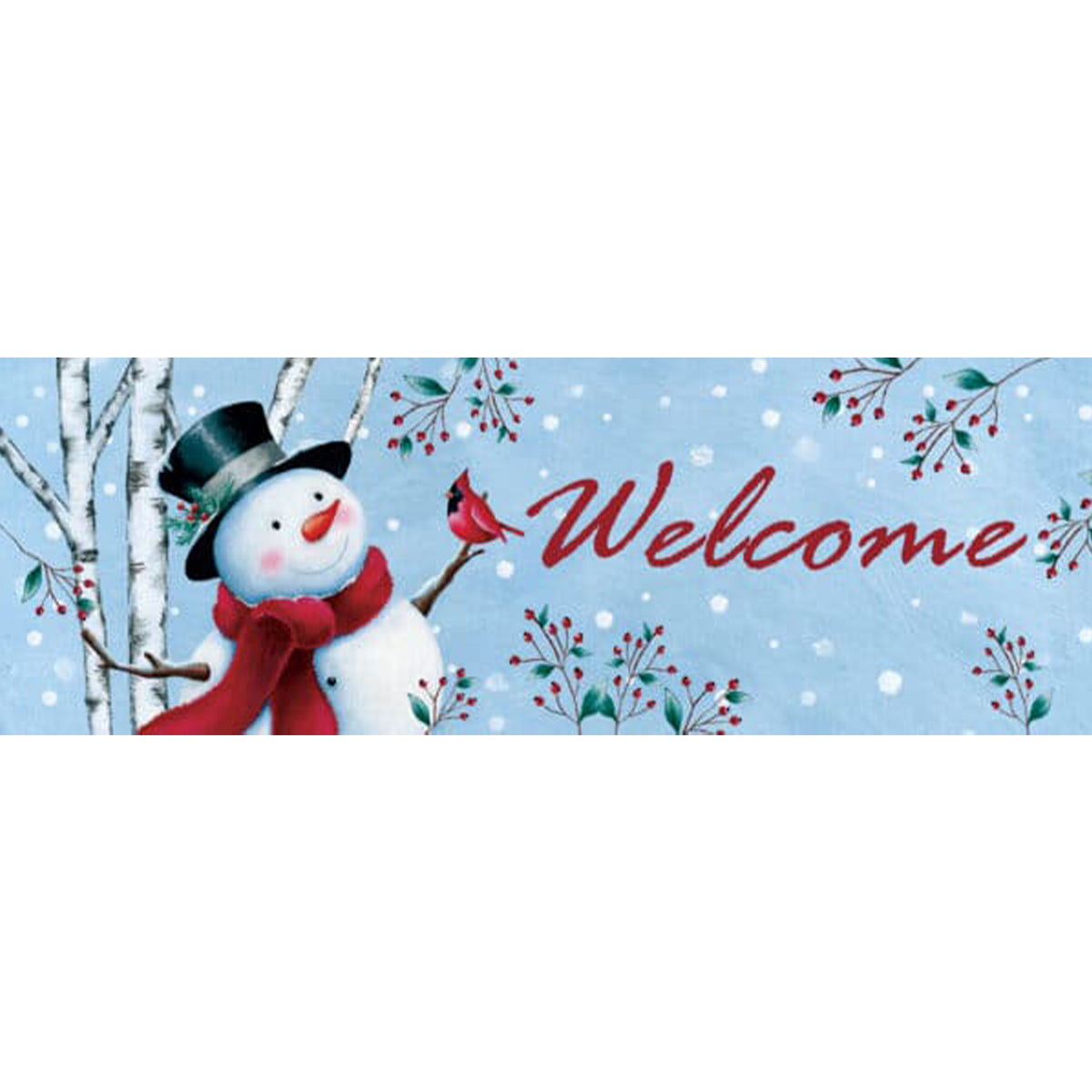 Custom Decor Top Hat Snowman Signature Sign