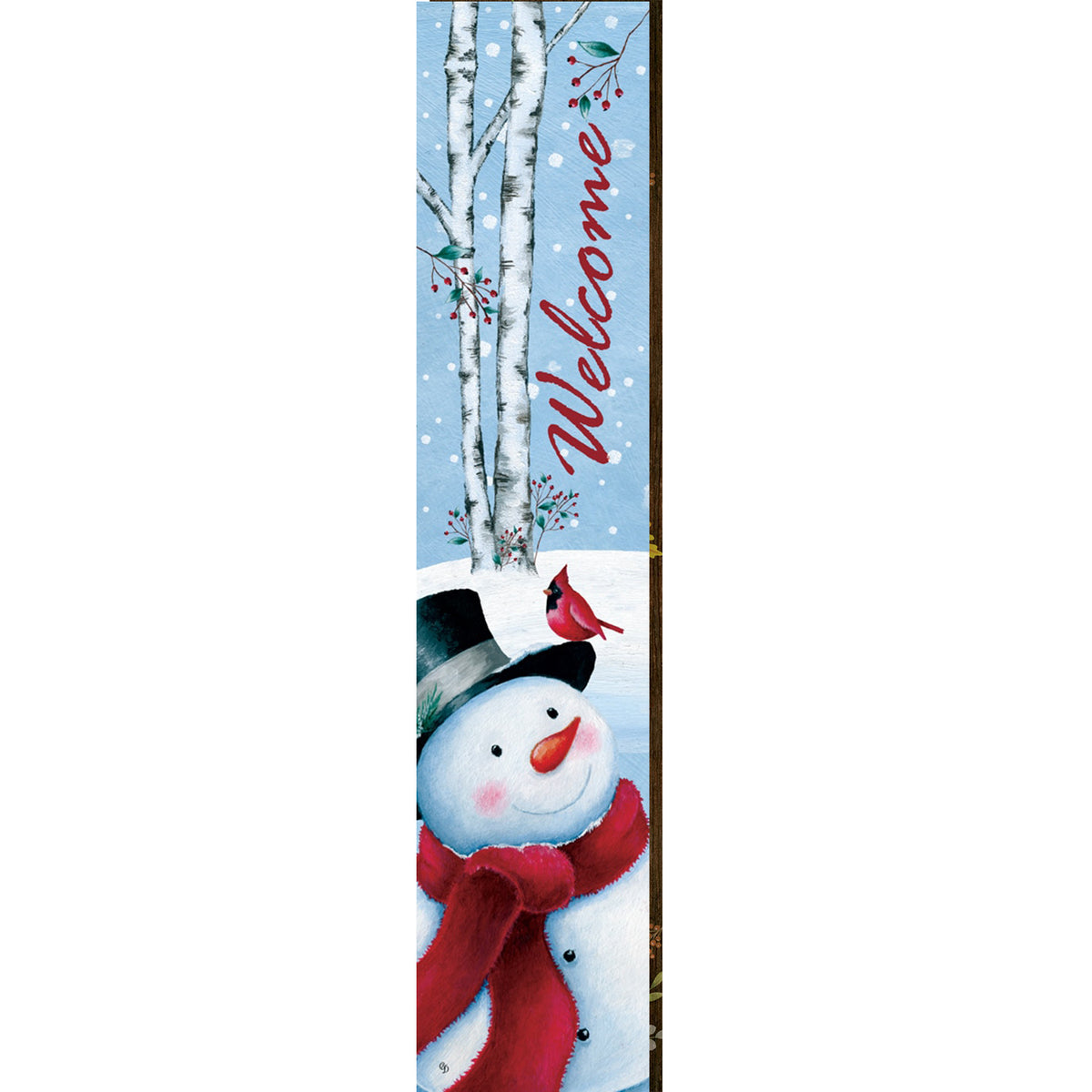 Custom Decor Yard Expression - Top Hat Snowman