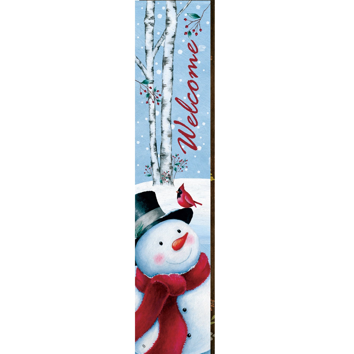 Custom Decor Yard Expression - Top Hat Snowman