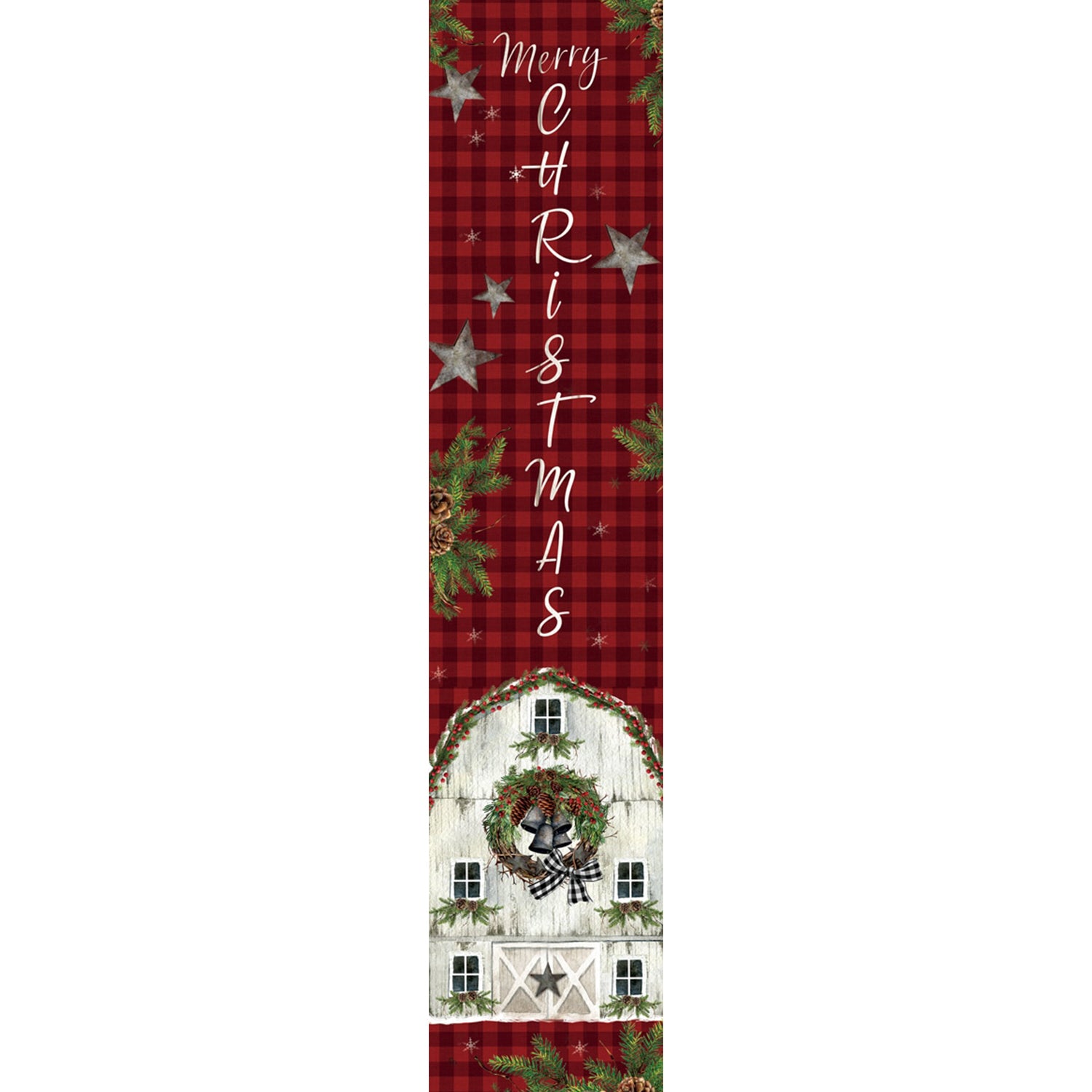 Custom Decor Yard Expression - Christmas Barn