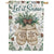Custom Decor House Flag - Mittens & Pinecones