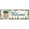 Custom Decor Mittens & Pinecones Signature Sign
