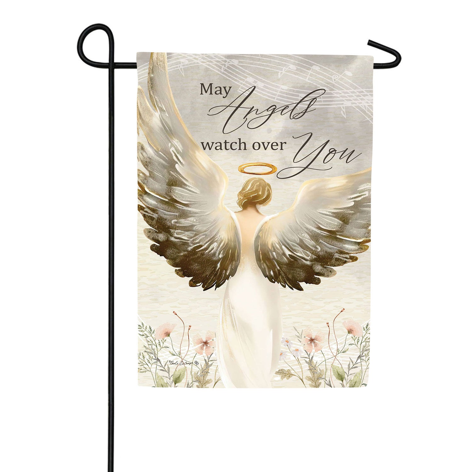 Custom Decor Garden Flag - Angel Watch