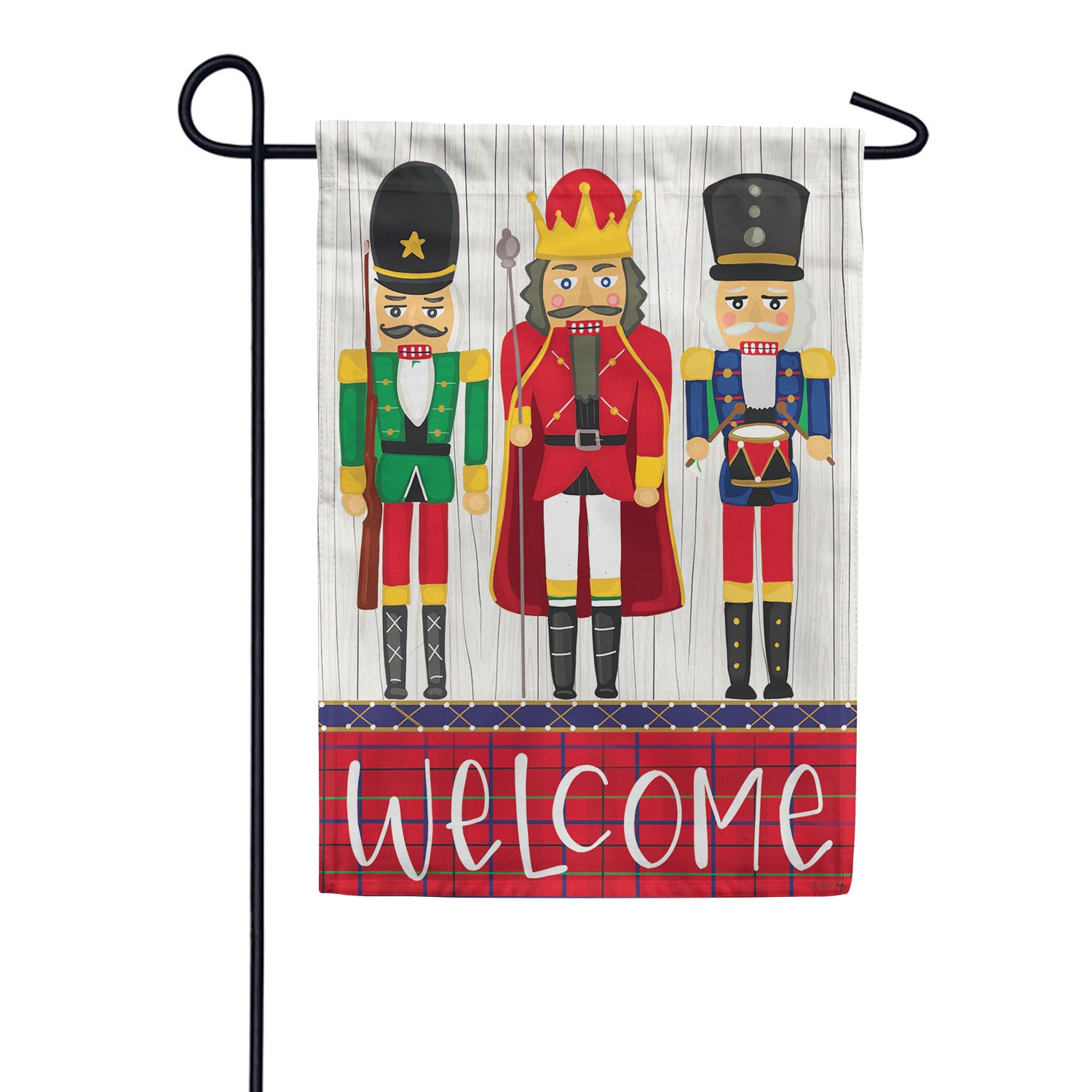 Custom Decor Garden Flag - Nutcrackers