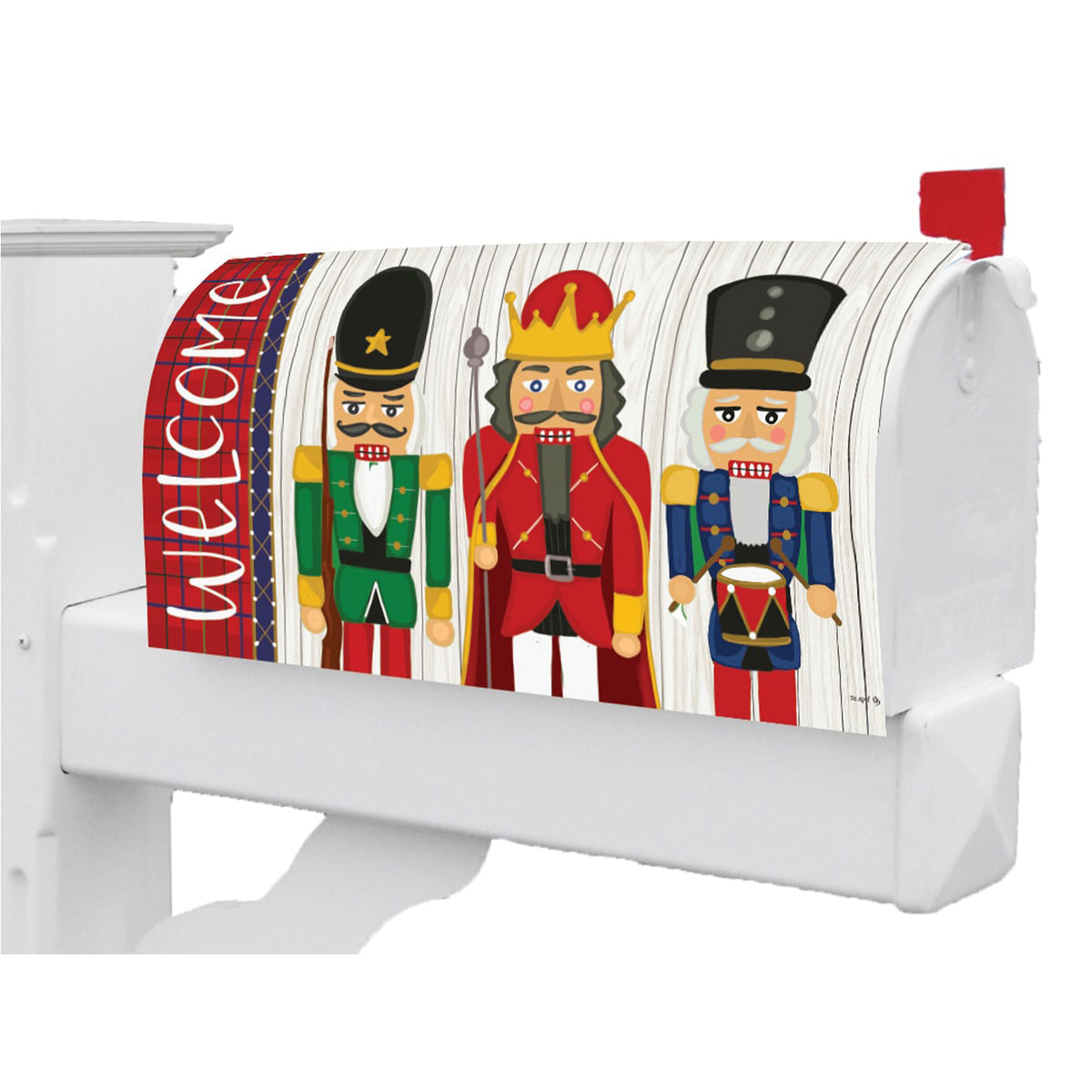 Custom Decor Nutcrackers Mailbox Makeover