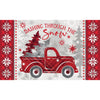 Custom Decor Mat - Dashing Truck