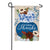 Custom Decor Burlap Garden Flag - Chinoiserie Pumpkin