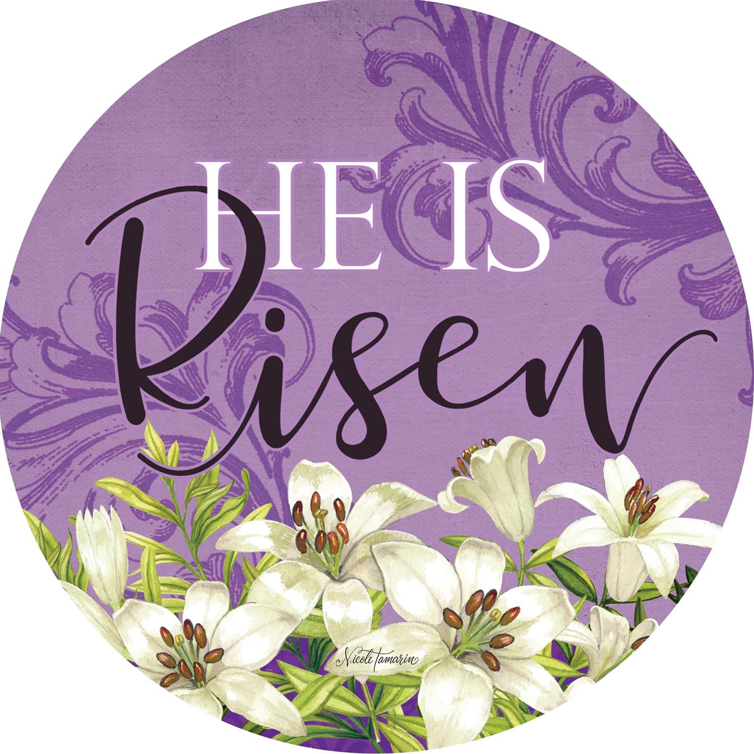 Easter Lilies Accent Magnet