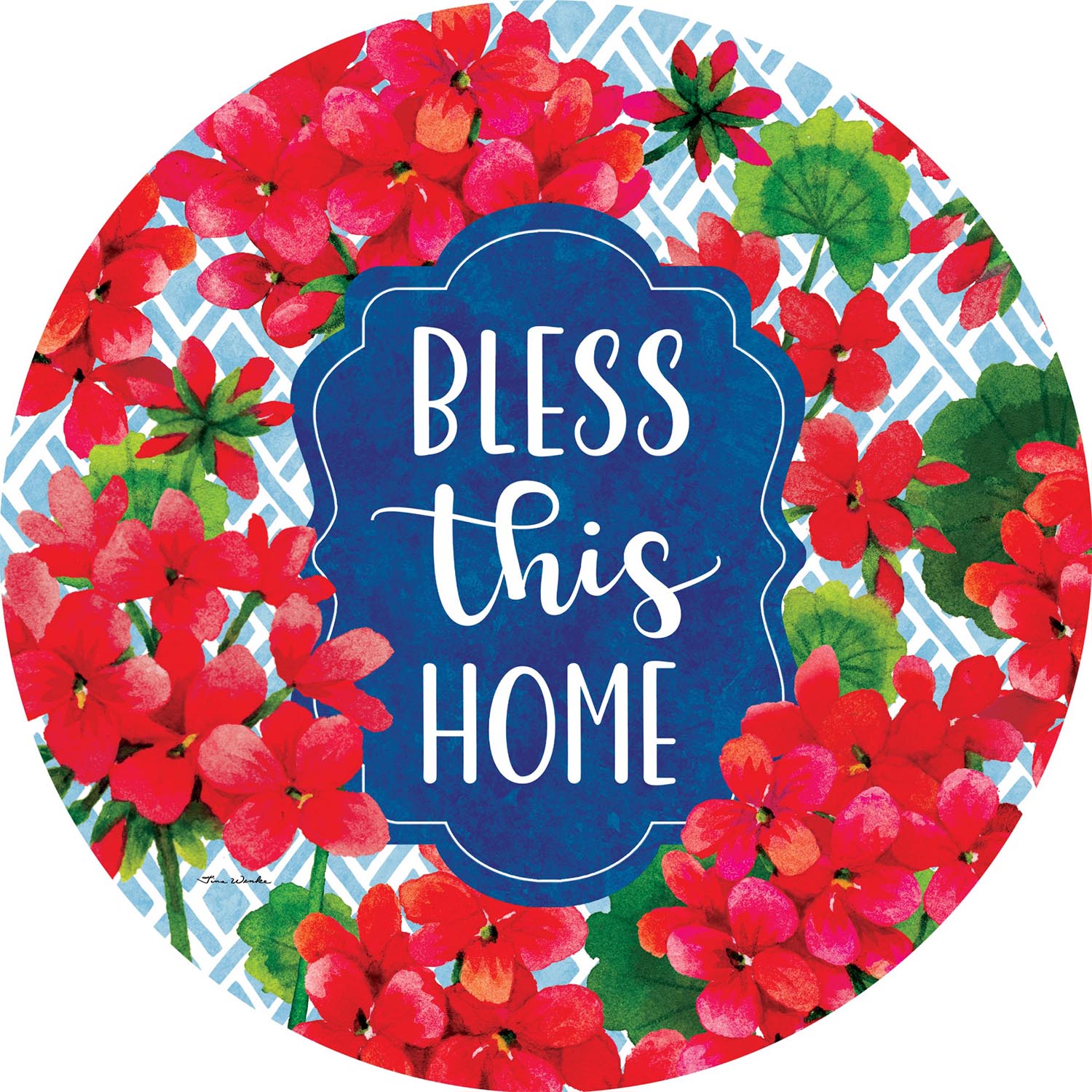 Blessed Geranium Accent Magnet