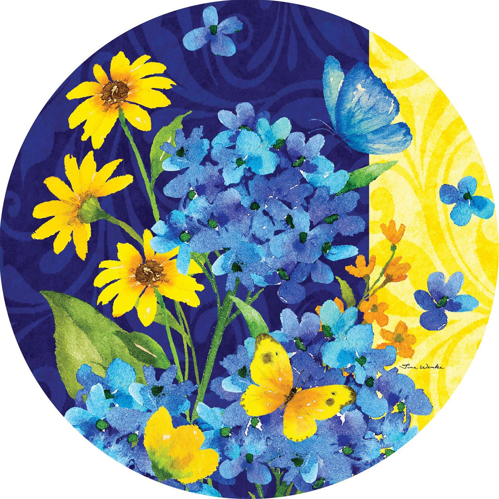 Bless Hydrangeas Accent Magnet