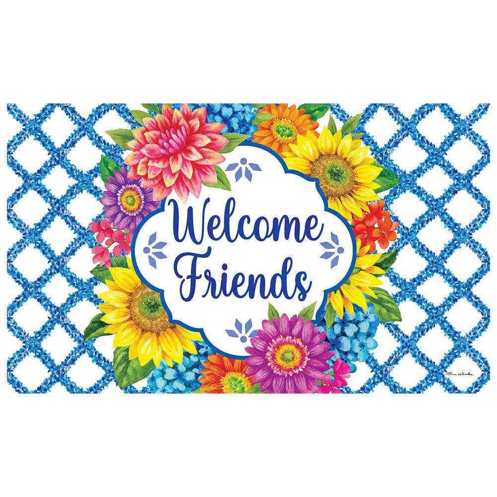 Floral Vines Mat