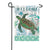 Sea Green Turtle Double Sided Garden Flag