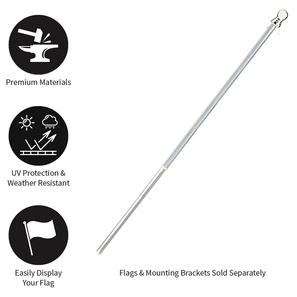 Aluminium Pole With Anti Wrap Tube