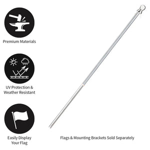 Aluminium Pole With Anti Wrap Tube