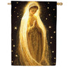 Radiant Mary Lustre House Flag