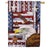 Evergreen Eagle House Flag