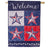 Red, White, and Blue Stars Double Sided House Flag