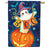 Boo Double Sided Suede House Flag
