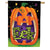 Boo Jack Pumpkin Double Sided Suede House Flag
