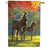 Family Time Double Sided Suede House Flag