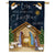 Love Was Born Double Sided Suede House Flag