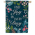 Find Joy Double Sided Suede House Flag