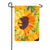 Sunflowers in the Garden Burlap Garden Flag