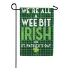 Wee Bit Irish Burlap Garden Flag