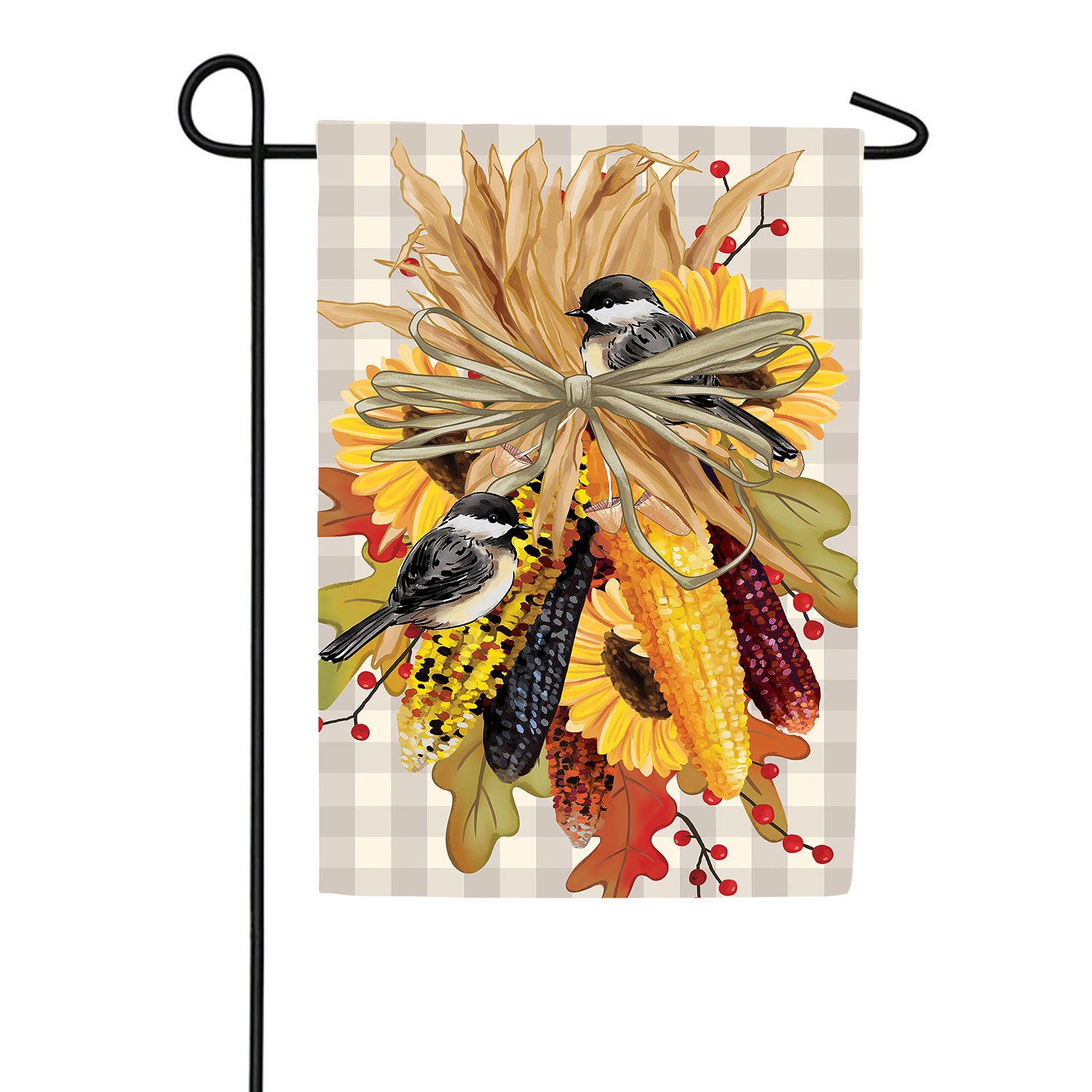 Ornamental Corn Burlap Garden