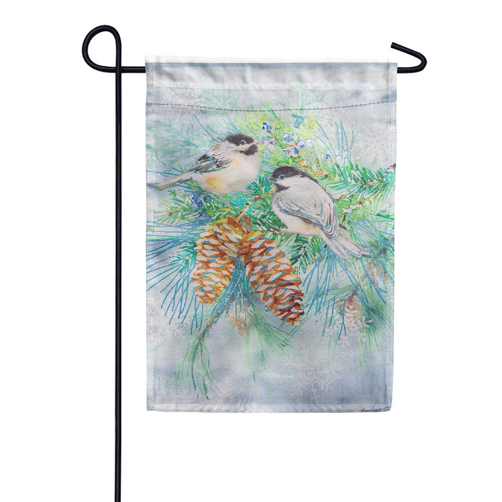Winter Frost Garden Flag