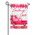 Loads of Love Moire Garden Flag