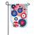 Stars And Stripes Celebration Linen Double Sided Garden Flag